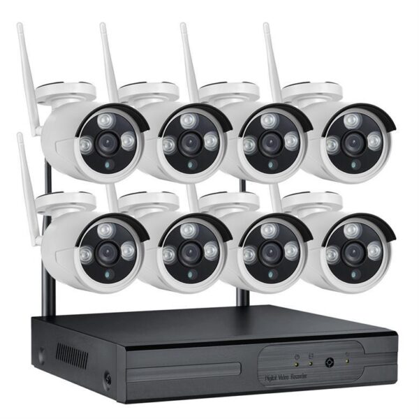 Camera CCTV Kit 8 Channels 2 MP - NVR