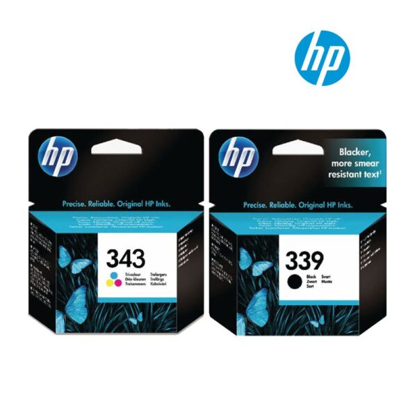 HP 339/343 Ink Cartridge 1 Set