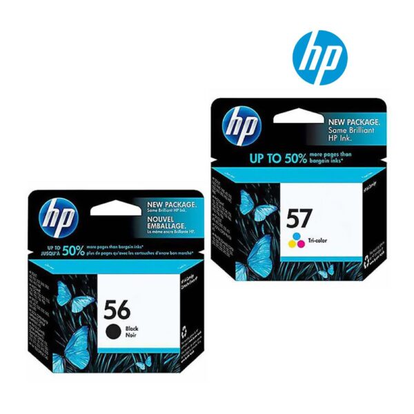 HP 56/57 Ink Cartridge 1 Set