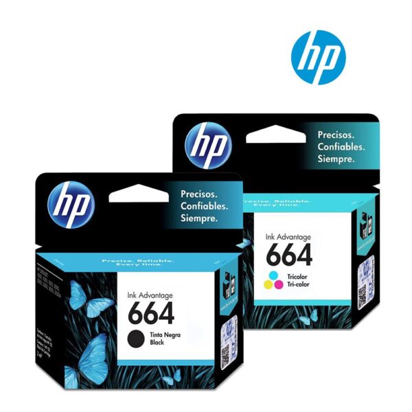 HP 664 Ink Cartridge 1 Set