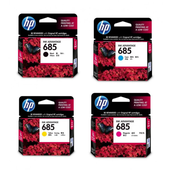 HP 685 Ink Cartridge 1 Set